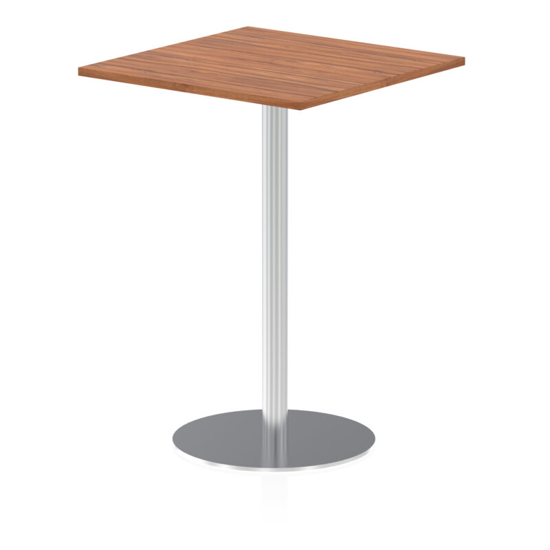 Roma Square Poseur Table Silver Leg - Image 20