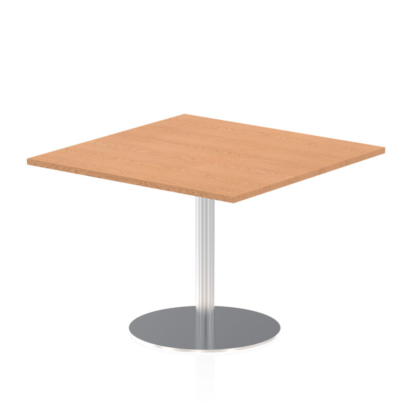 Roma Square Poseur Table Silver Leg - Image 29