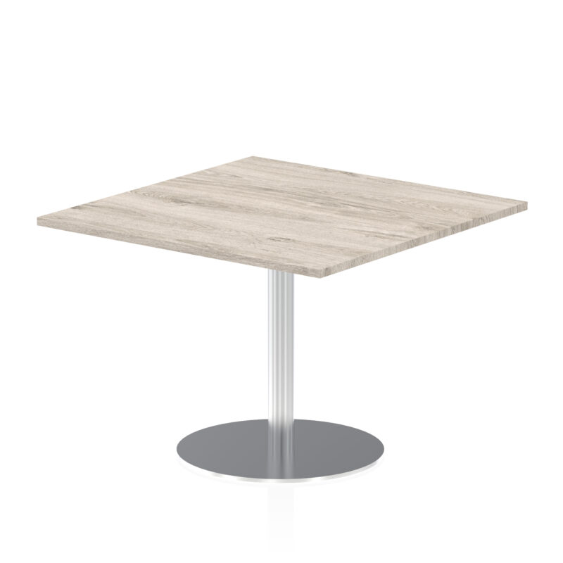 Roma Square Poseur Table Silver Leg - Image 30