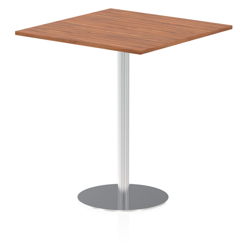 Roma Square Poseur Table Silver Leg - Image 32