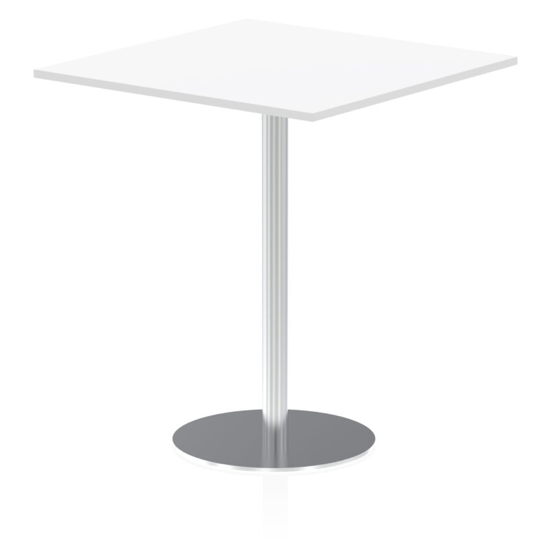 Roma Square Poseur Table Silver Leg - Image 33