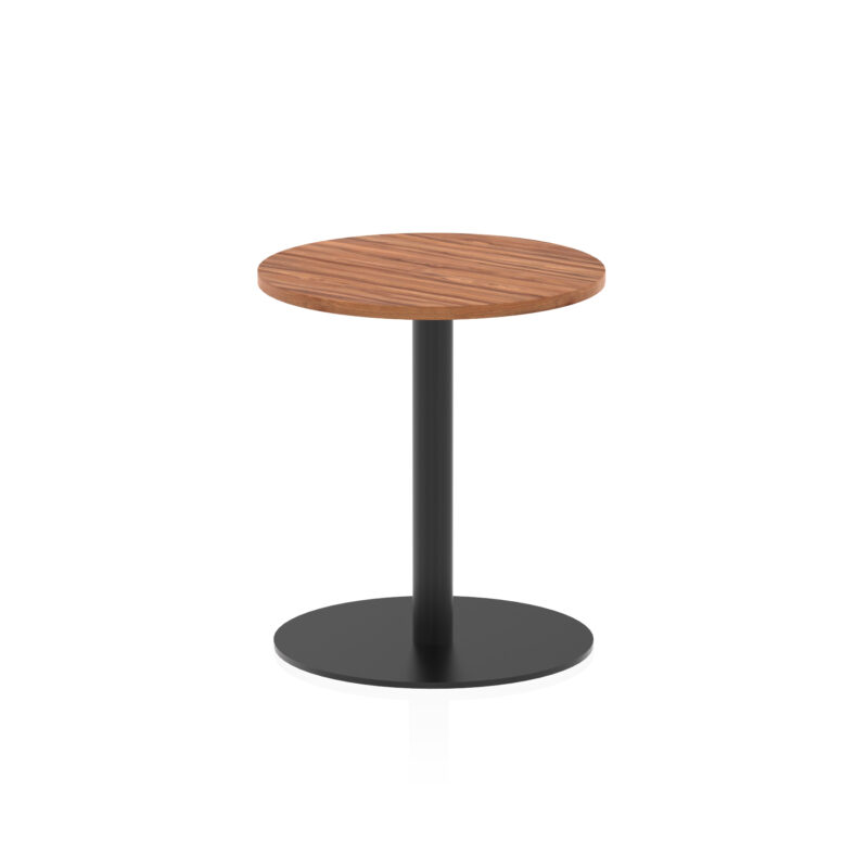 Roma Round Poseur Table Black Leg - Image 2