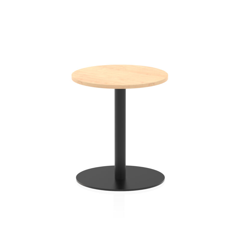 Roma Round Poseur Table Black Leg - Image 4