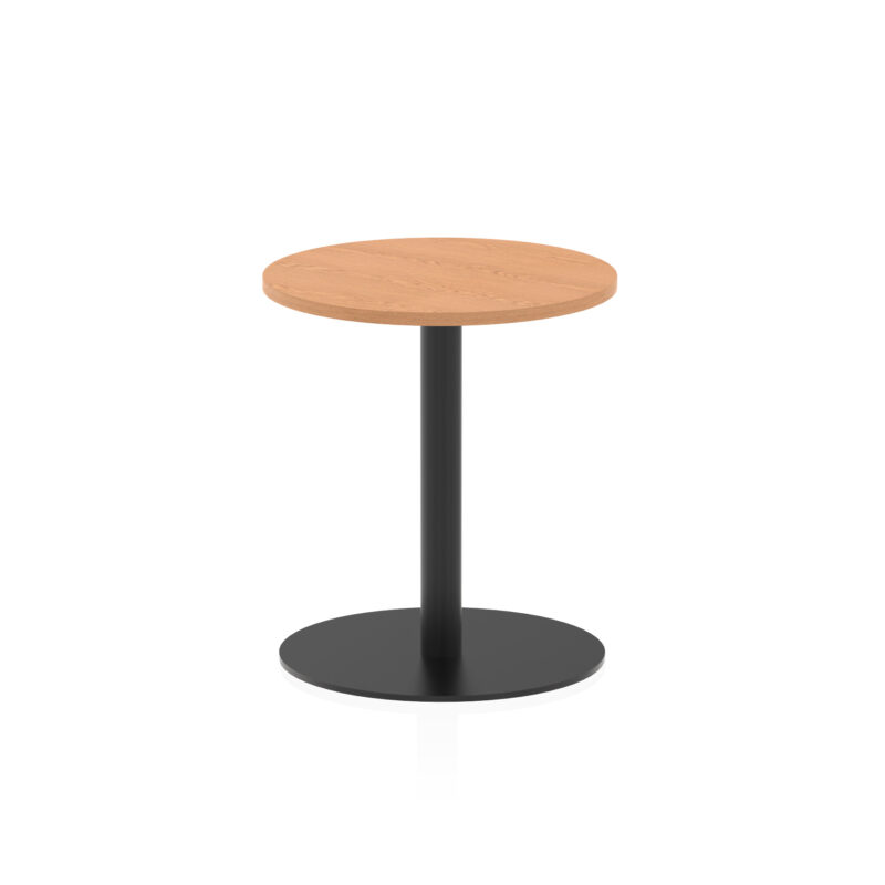 Roma Round Poseur Table Black Leg - Image 5