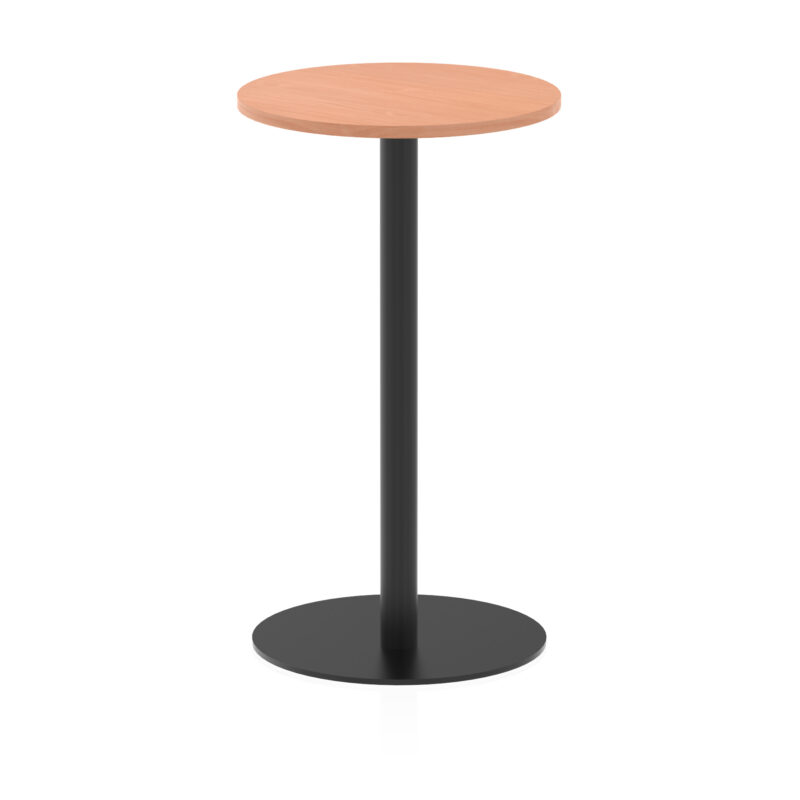 Roma Round Poseur Table Black Leg - Image 7