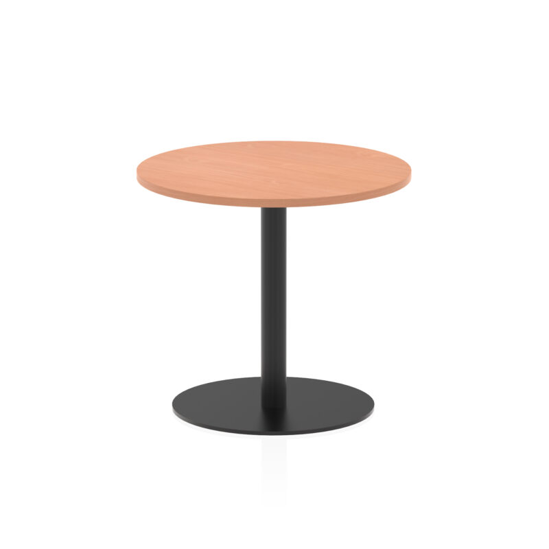 Roma Round Poseur Table Black Leg - Image 13