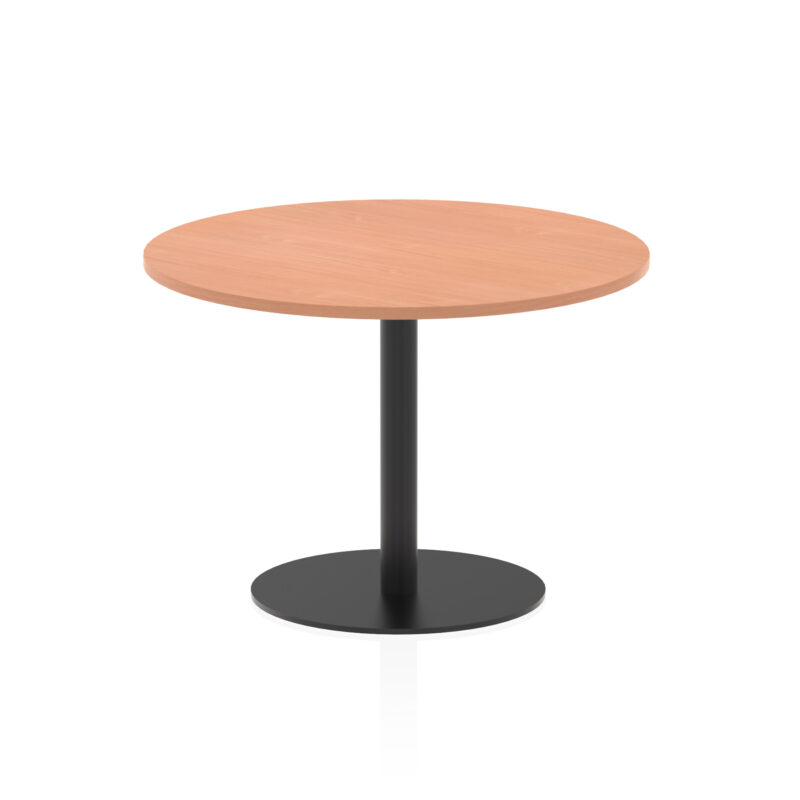 Roma Round Poseur Table Black Leg - Image 25