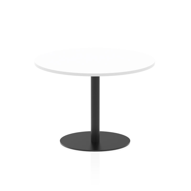 Roma Round Poseur Table Black Leg - Image 27