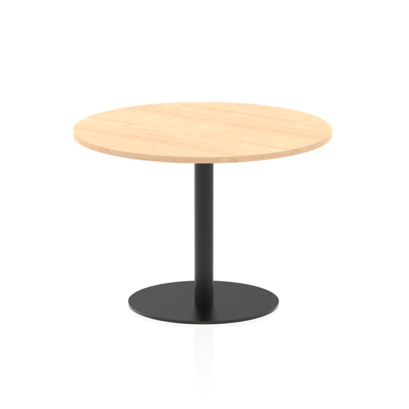 Roma Round Poseur Table Black Leg - Image 28
