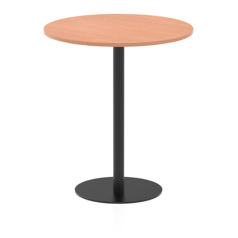 Roma Round Poseur Table Black Leg - Image 31