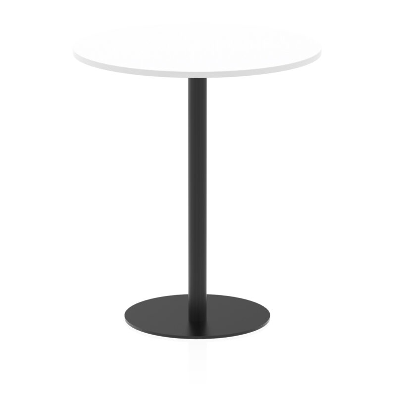 Roma Round Poseur Table Black Leg - Image 33