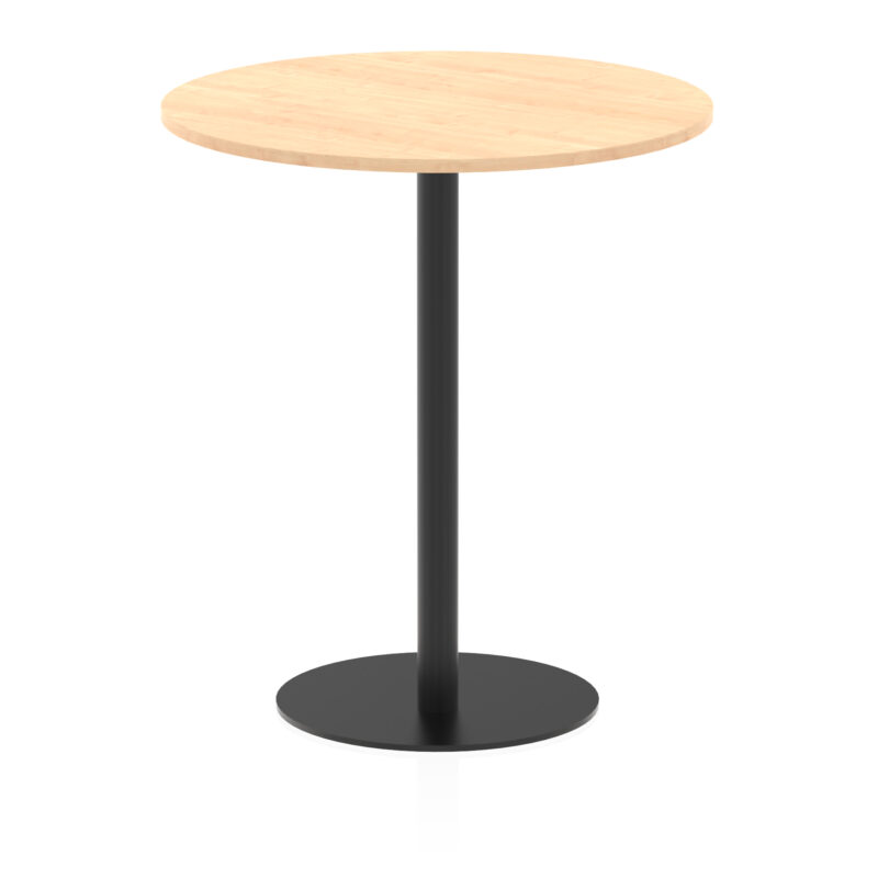Roma Round Poseur Table Black Leg - Image 34