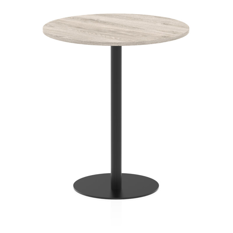 Roma Round Poseur Table Black Leg - Image 36