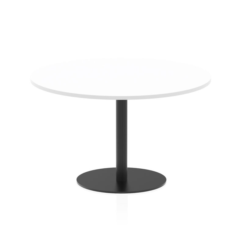 Roma Round Poseur Table Black Leg - Image 39
