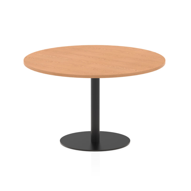 Roma Round Poseur Table Black Leg - Image 41