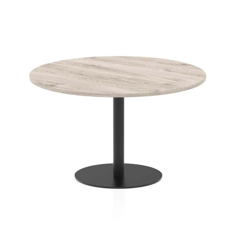 Roma Round Poseur Table Black Leg - Image 42