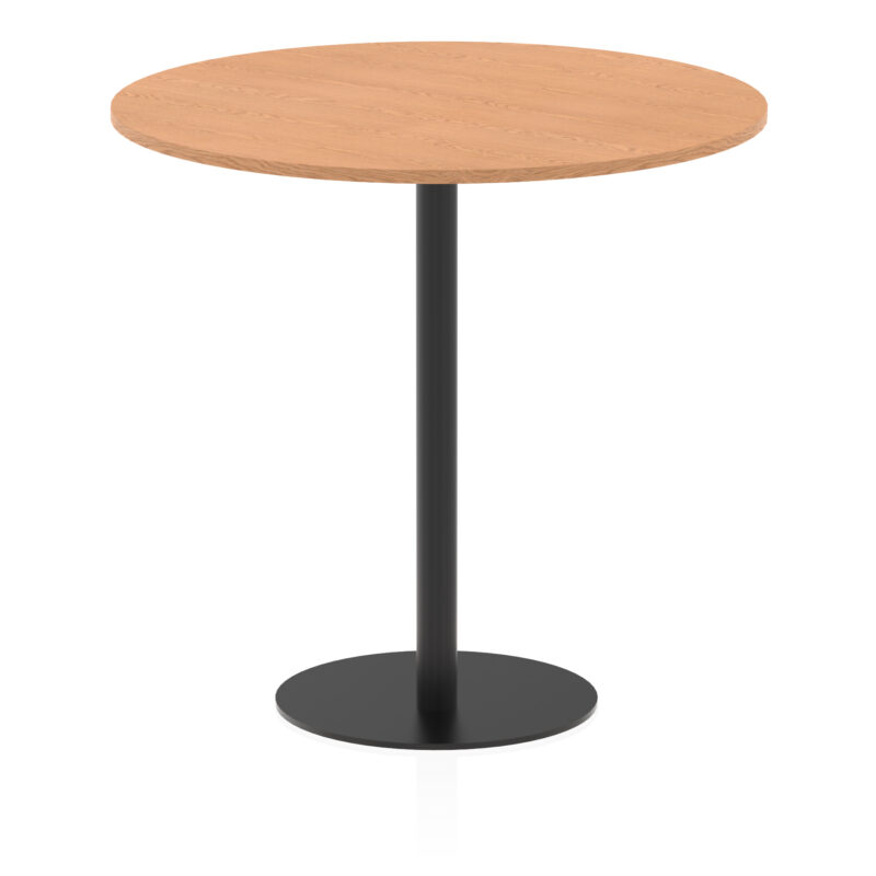 Roma Round Poseur Table Black Leg - Image 47