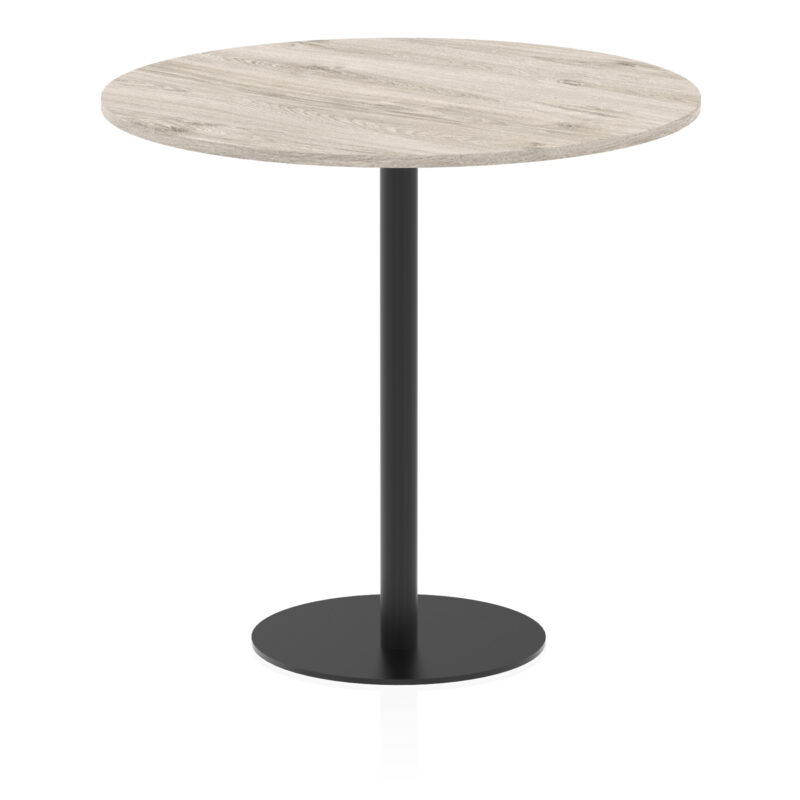 Roma Round Poseur Table Black Leg - Image 48