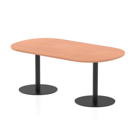 Roma Boardroom Table Black Leg