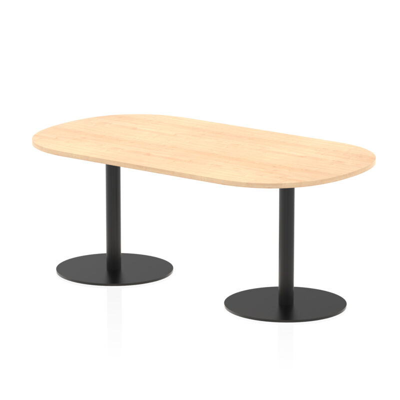 Roma Boardroom Table Black Leg - Image 4
