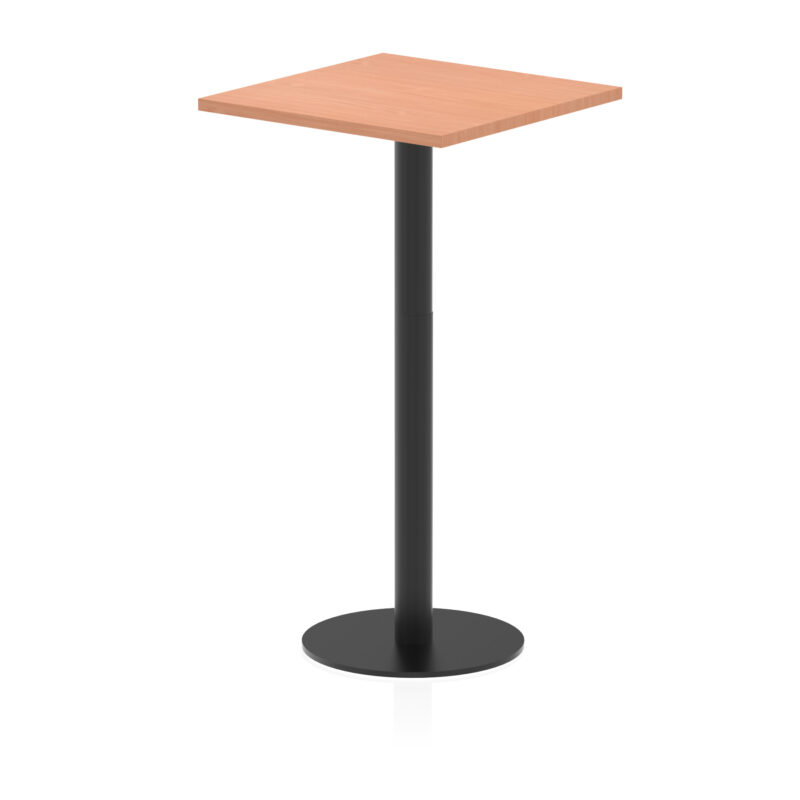 Roma Square Poseur Table Black Leg - Image 7