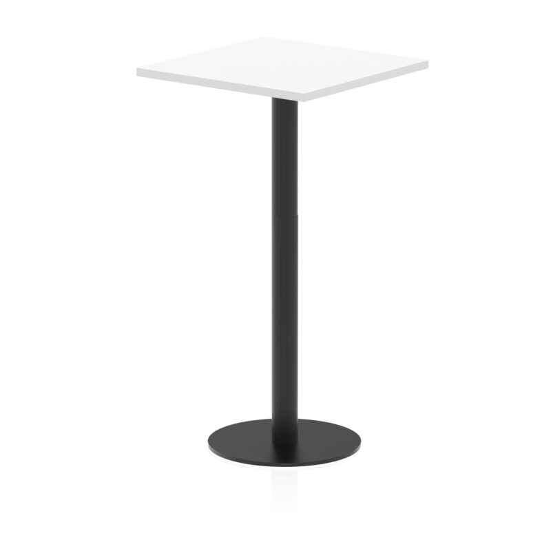 Roma Square Poseur Table Black Leg - Image 9