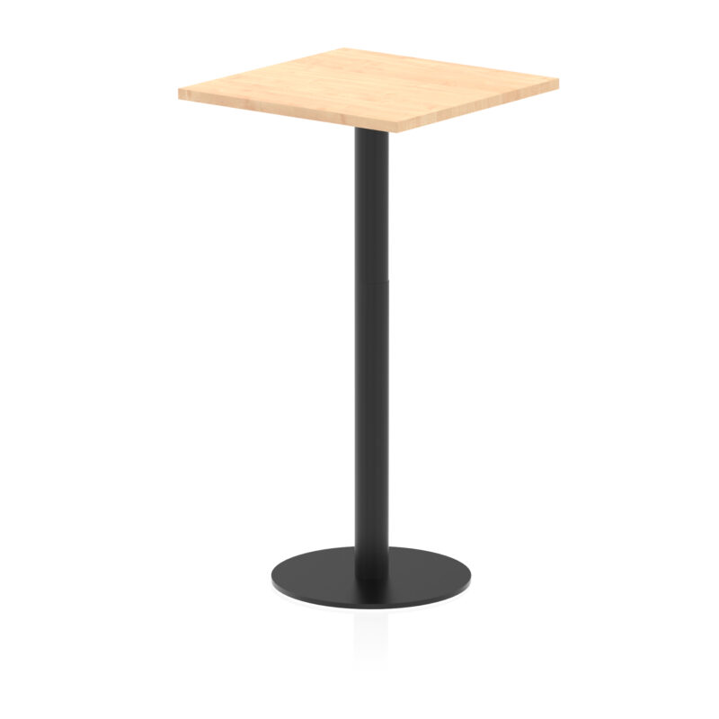 Roma Square Poseur Table Black Leg - Image 10