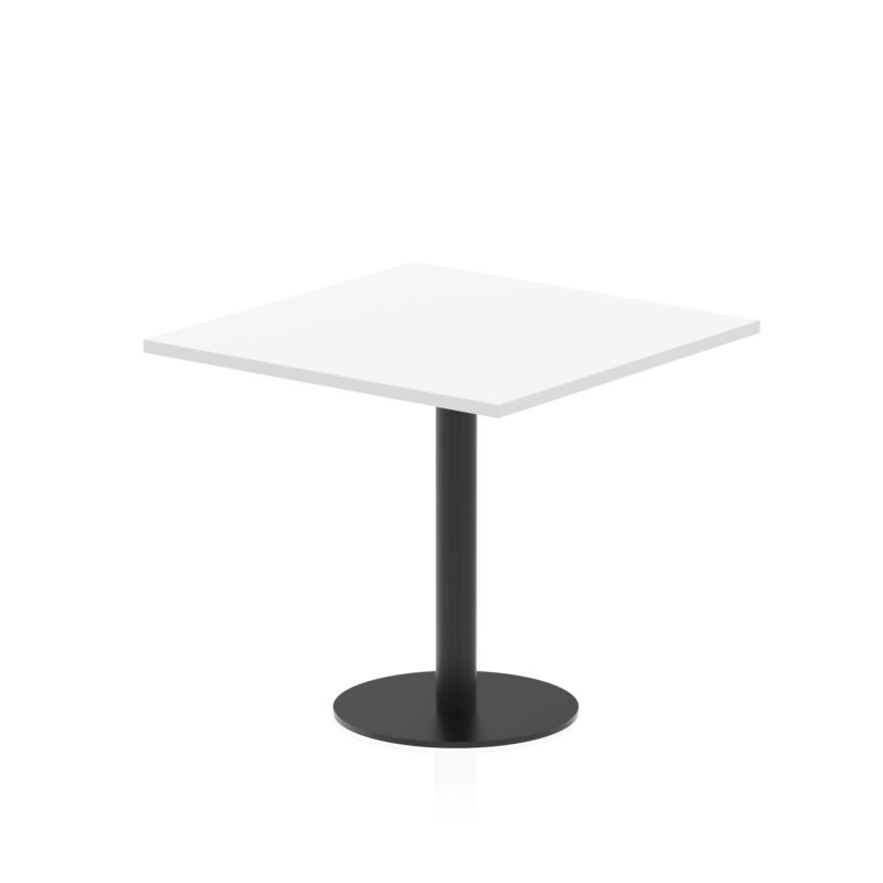 Roma Square Poseur Table Black Leg - Image 15