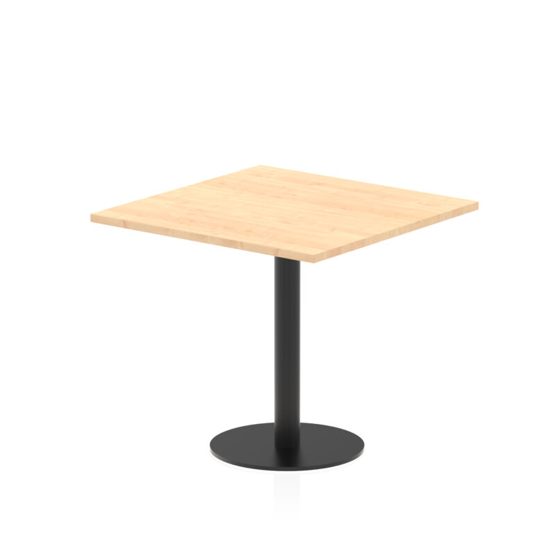 Roma Square Poseur Table Black Leg - Image 16