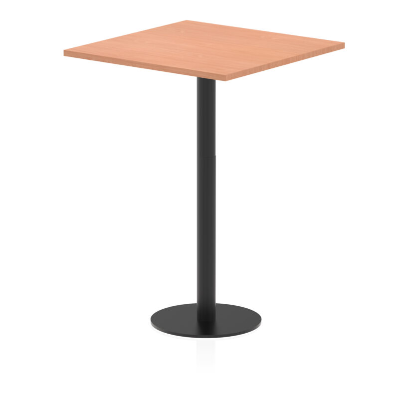 Roma Square Poseur Table Black Leg - Image 19