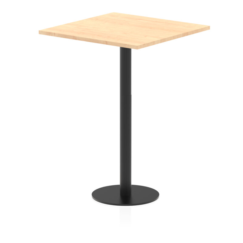 Roma Square Poseur Table Black Leg - Image 22