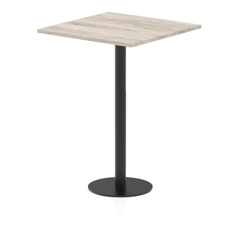 Roma Square Poseur Table Black Leg - Image 24