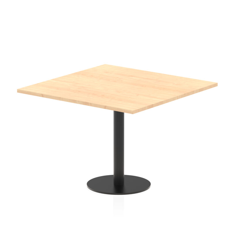 Roma Square Poseur Table Black Leg - Image 28