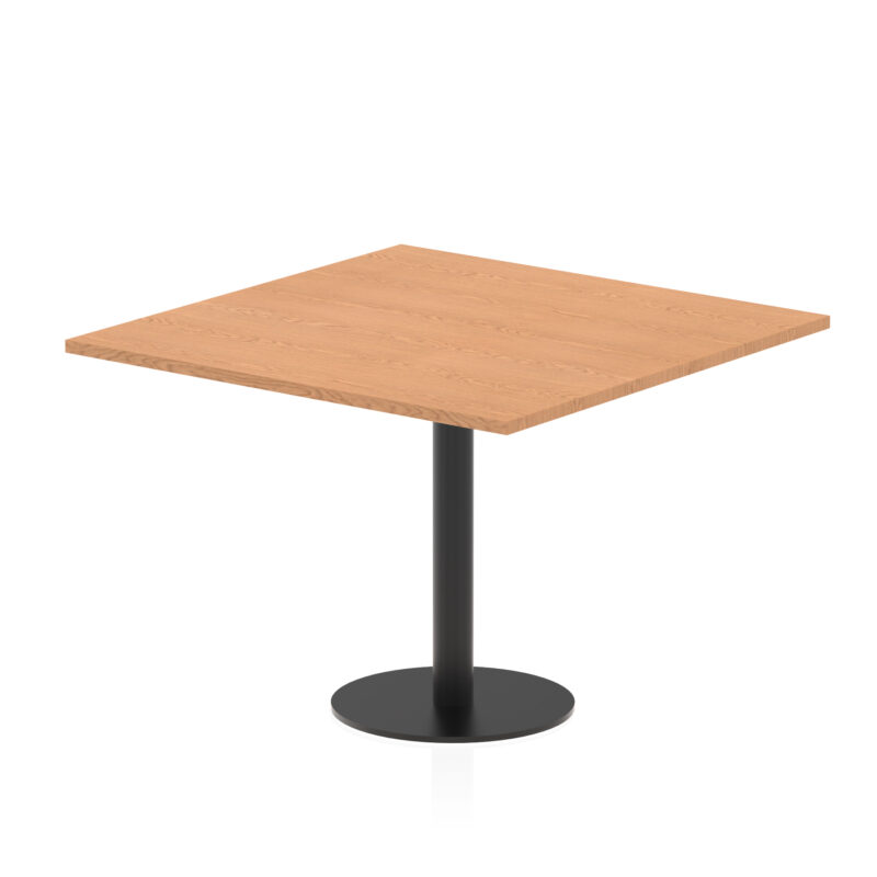 Roma Square Poseur Table Black Leg - Image 29