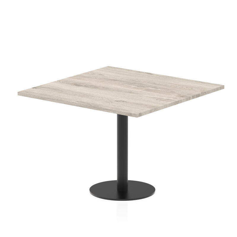 Roma Square Poseur Table Black Leg - Image 30