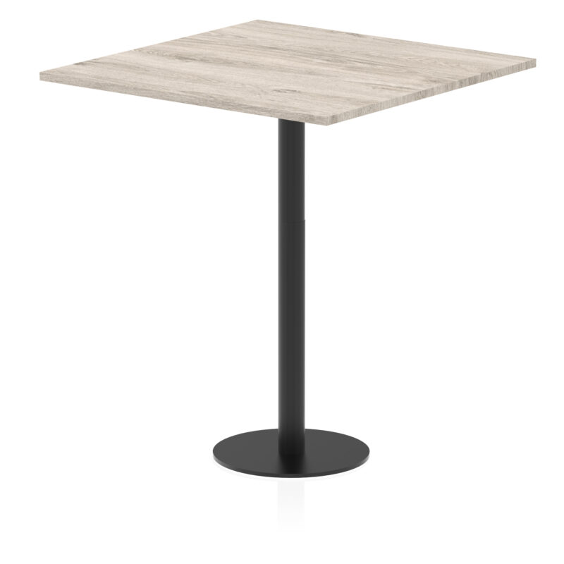 Roma Square Poseur Table Black Leg - Image 36