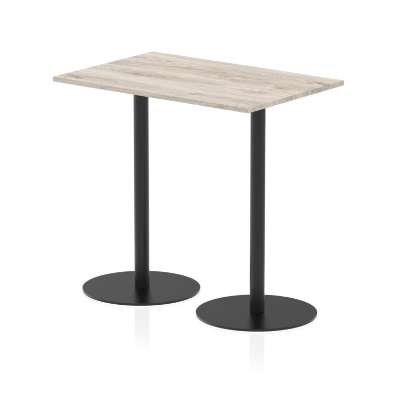 Roma Rectangular Poseur Table Black Leg - Image 12