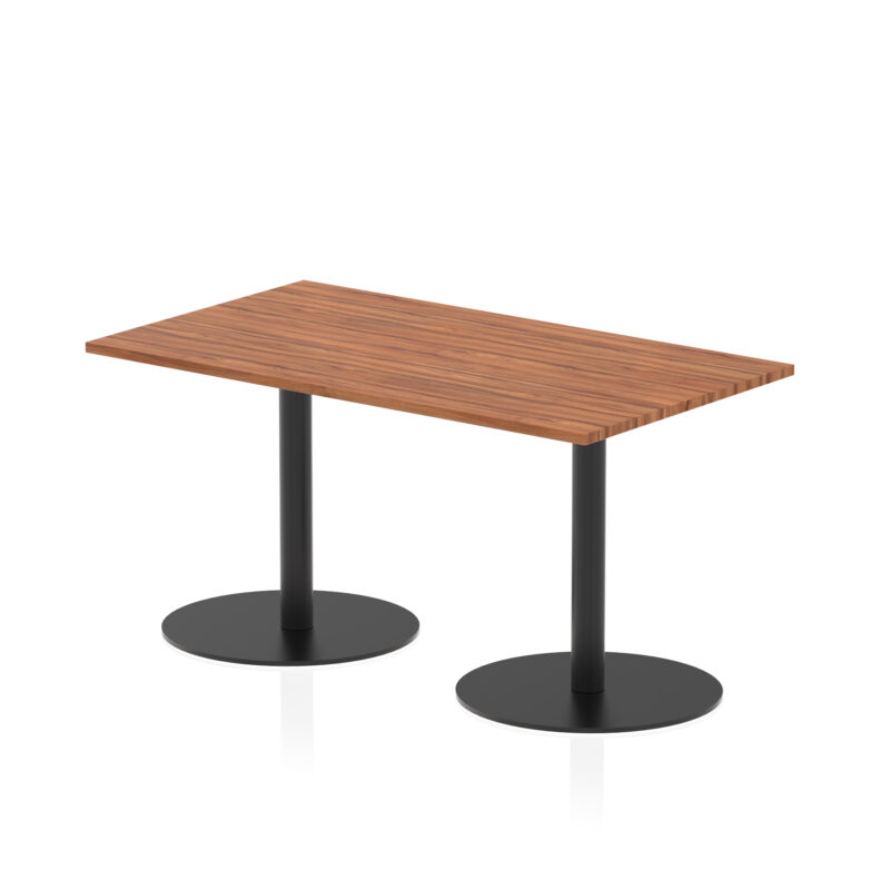 Roma Rectangular Poseur Table Black Leg - Image 14
