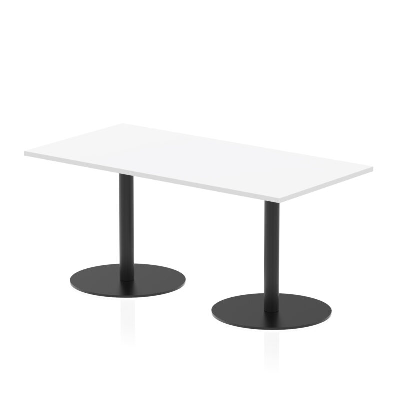 Roma Rectangular Poseur Table Black Leg - Image 27