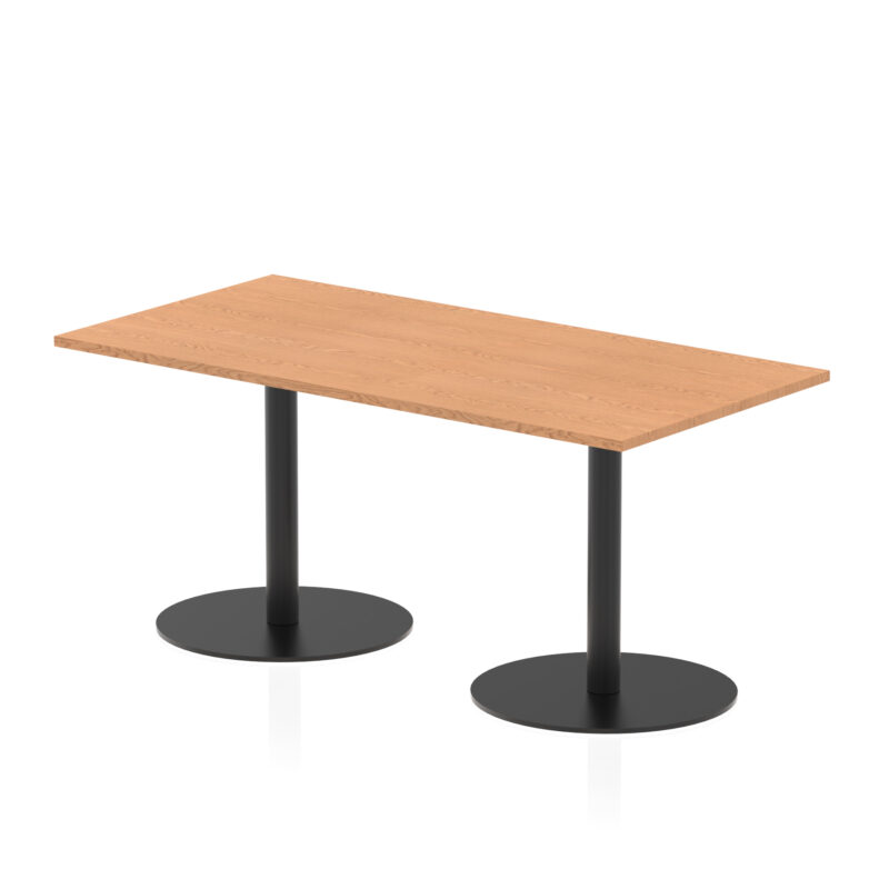 Roma Rectangular Poseur Table Black Leg - Image 29