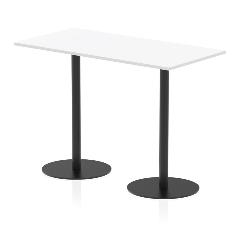 Roma Rectangular Poseur Table Black Leg - Image 33