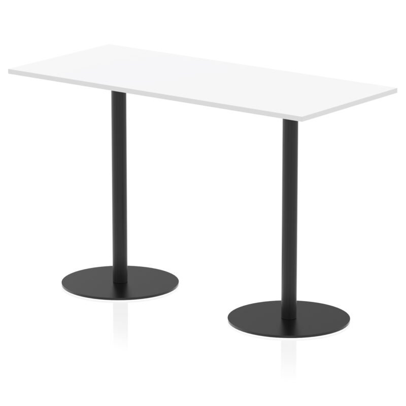 Roma Rectangular Poseur Table Black Leg - Image 45