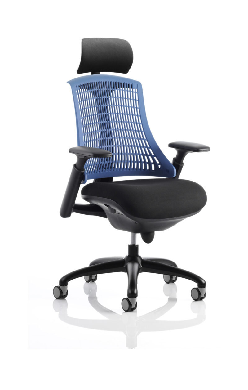Shift Medium Back Black Frame Task Operator Office Chair with Arms - Image 11