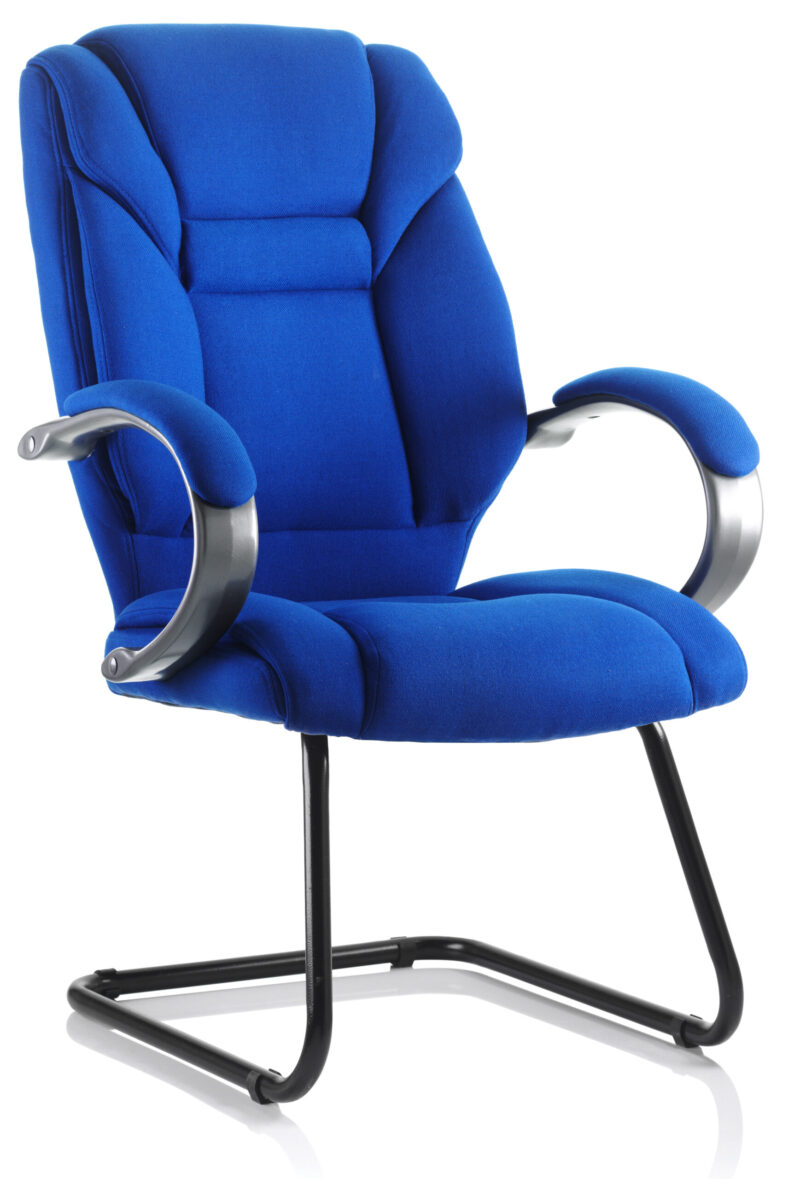 Highland High Back Cantilever Visitor Chair with Arms - Image 5