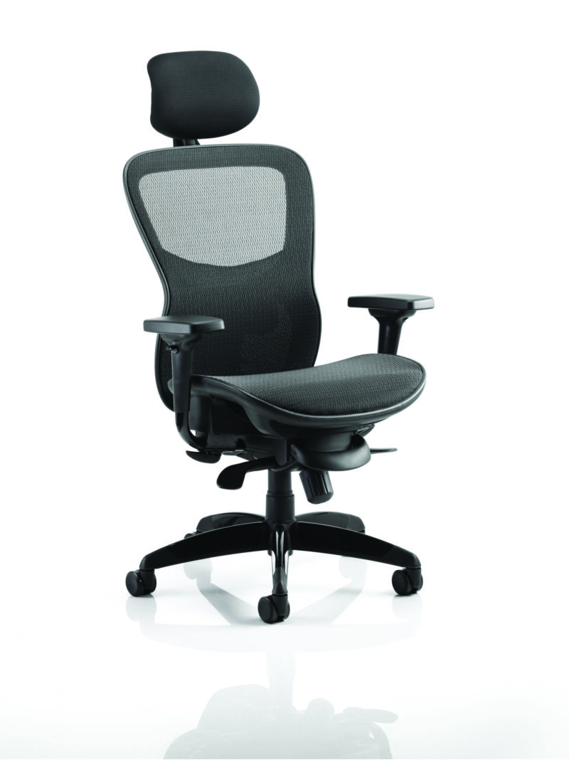Shadow Shadow High Mesh Back Ergonomic Posture Chair with Arms - Image 9
