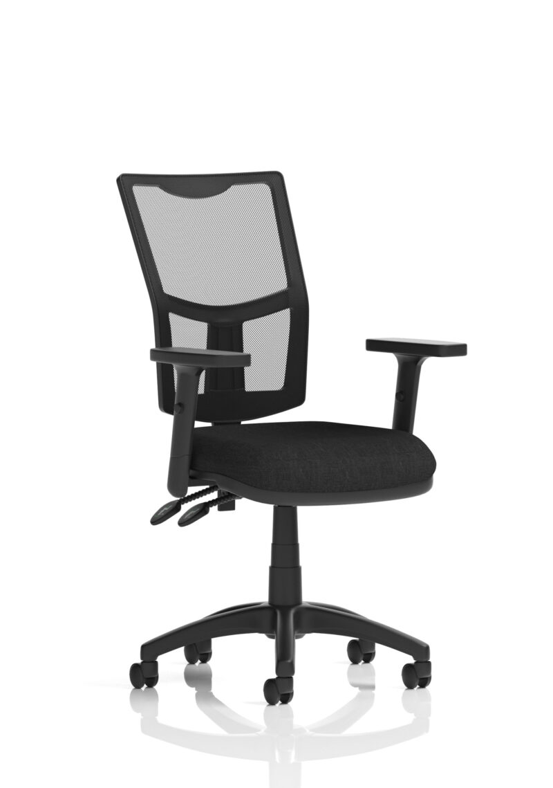 Nova Plus II Medium Mesh Back Task Operator Office Chair - Image 5