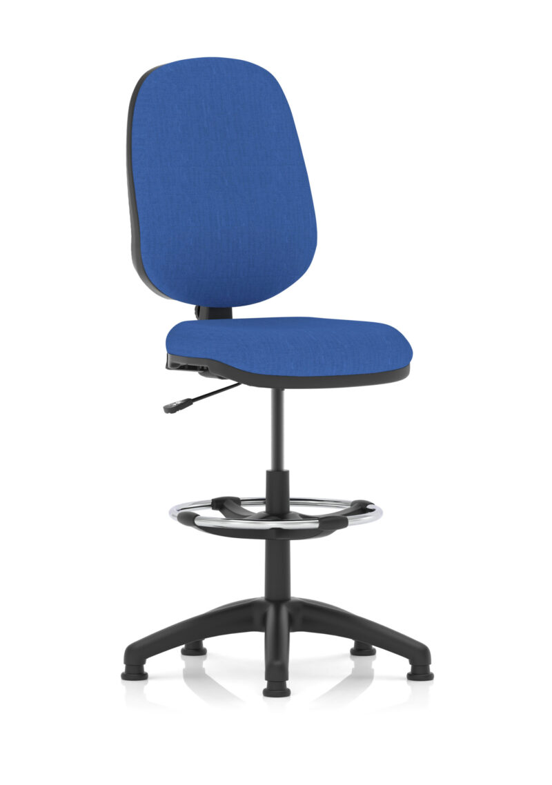 Nova Plus I Medium Back Task Operator Office Chair with Hi Rise Draughtsman Kit - Image 2