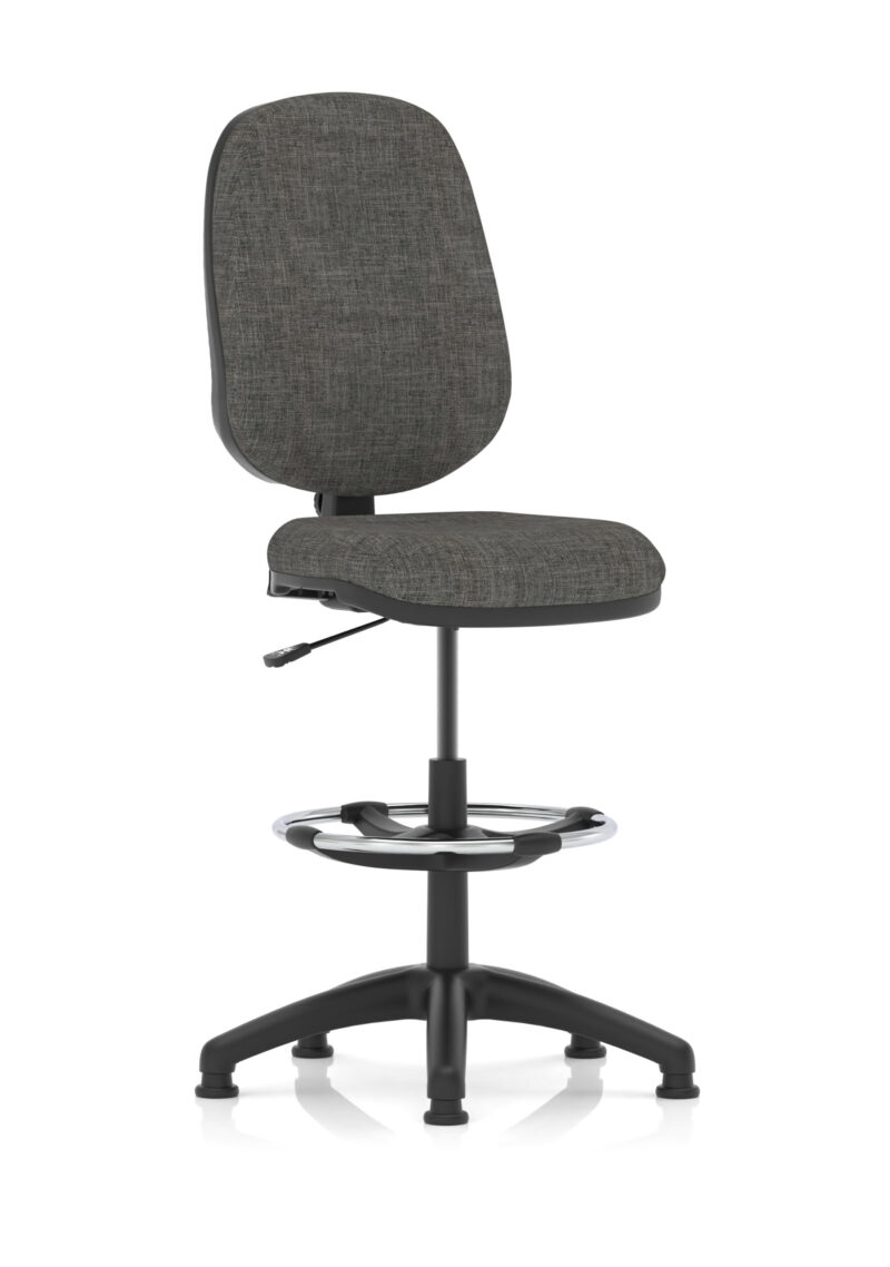 Nova Plus I Medium Back Task Operator Office Chair with Hi Rise Draughtsman Kit - Image 3