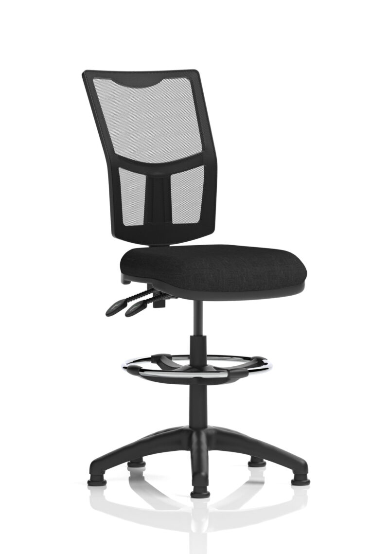 Nova Plus II Medium Mesh Back Task Operator Office Chair - Image 2