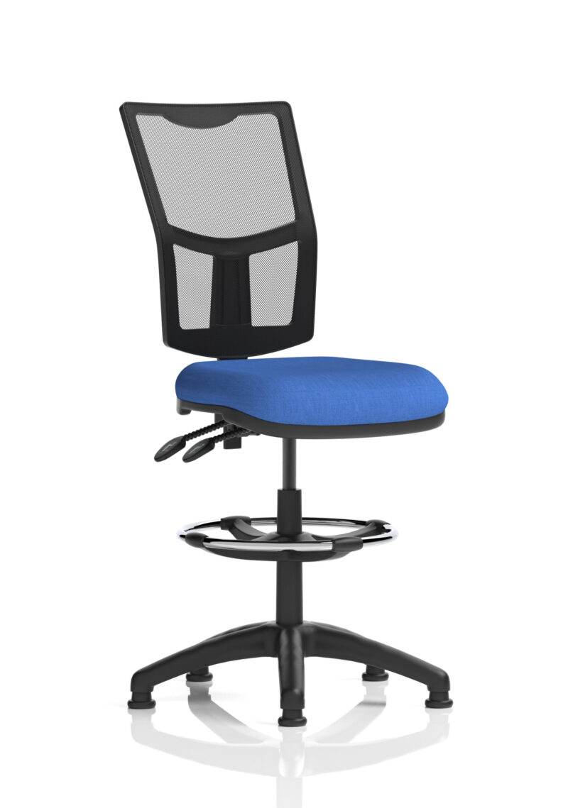 Nova Plus II Medium Mesh Back Task Operator Office Chair - Image 12
